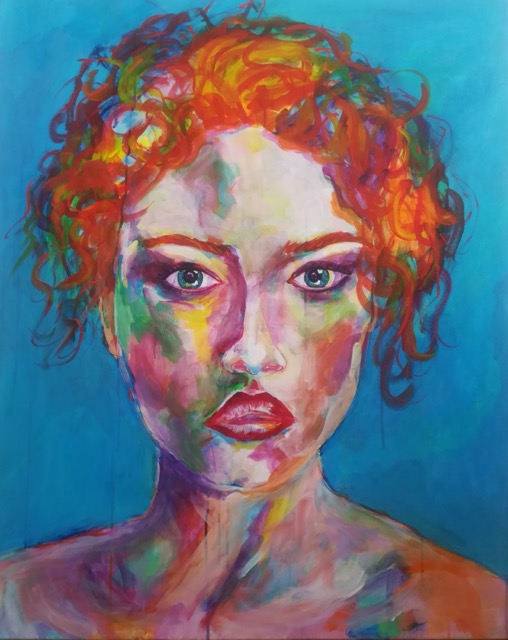 rosa 100 x 80