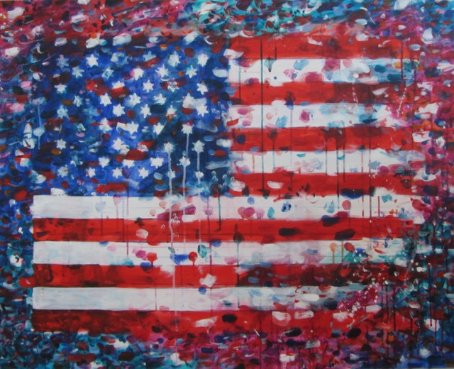 the flag 80 x 100