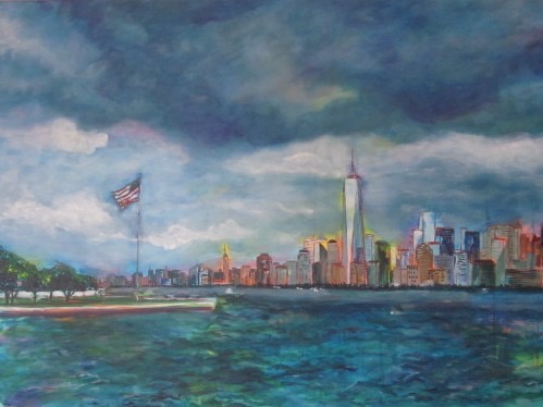 hudson river 80 x 100