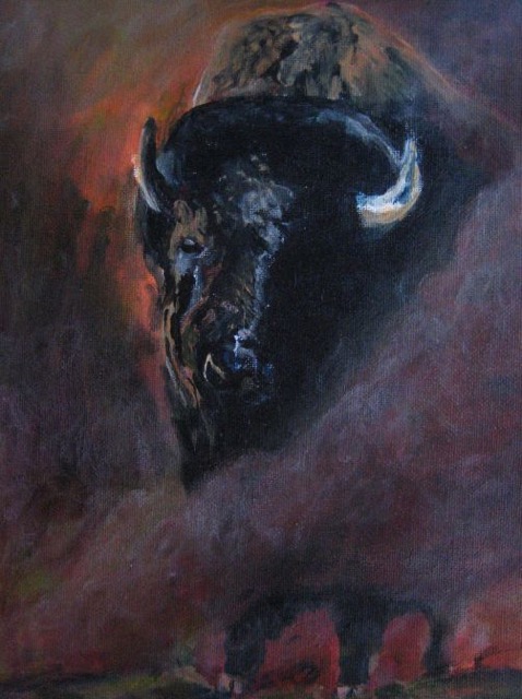 bison 24 x 30